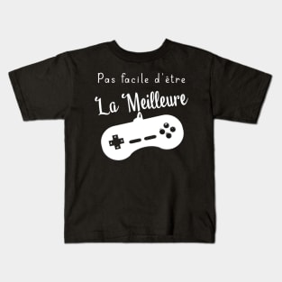 pasfacile d'être la meilleure Kids T-Shirt